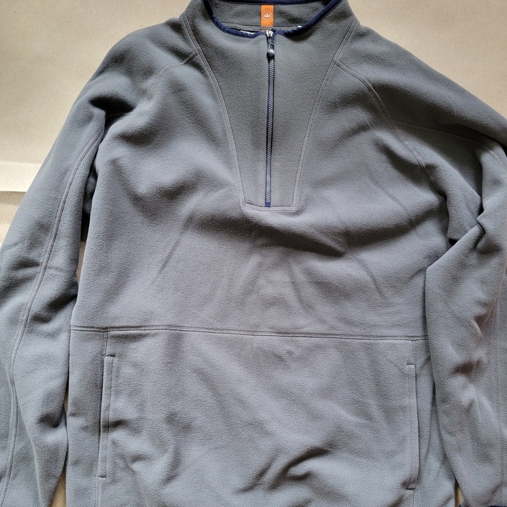Peter Millar Crown Sport Thermal Flow Microfleece Half‑Zip • Large